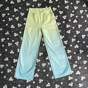 Urban Outfitters BDG High and Wide Ombré Pants